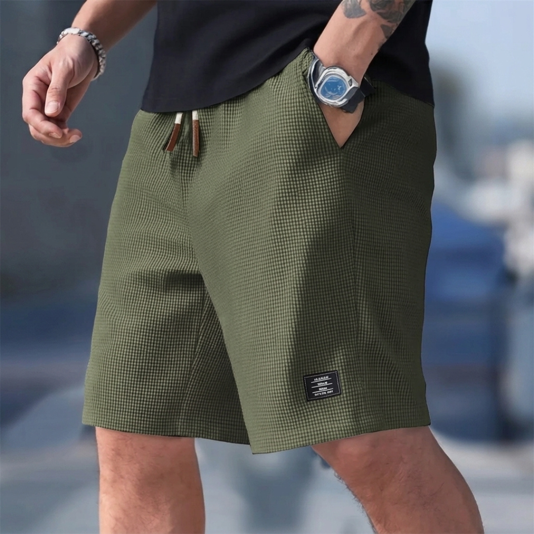 Short de Bain Aaron | Homme, Taille Élastique, Motif Texturé Estival 12