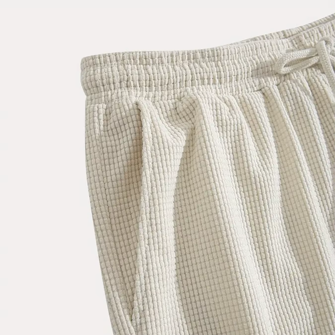 Short de Bain Aaron | Homme, Taille Élastique, Motif Texturé Estival 2