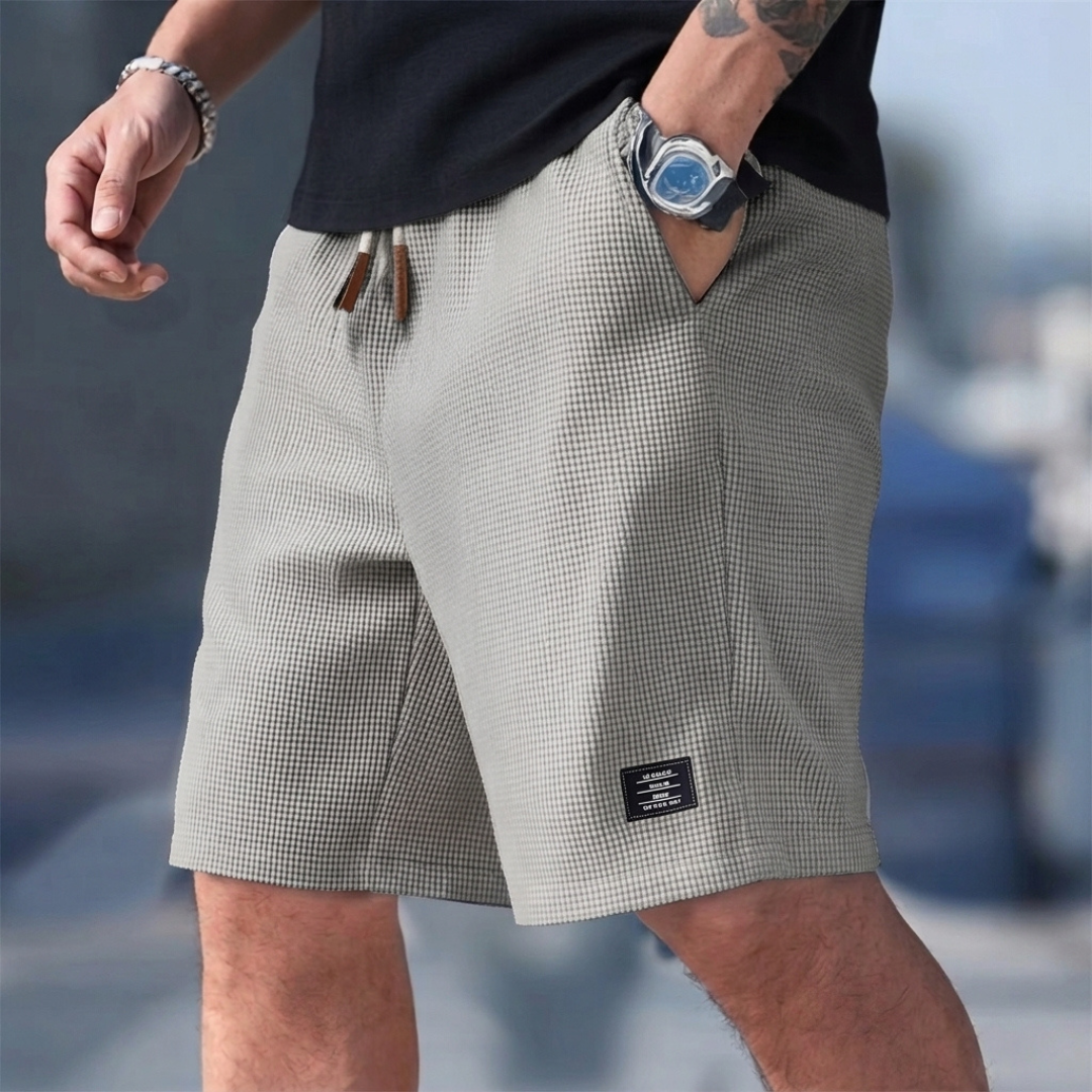 Short de Bain Aaron | Homme, Taille Élastique, Motif Texturé Estival 6