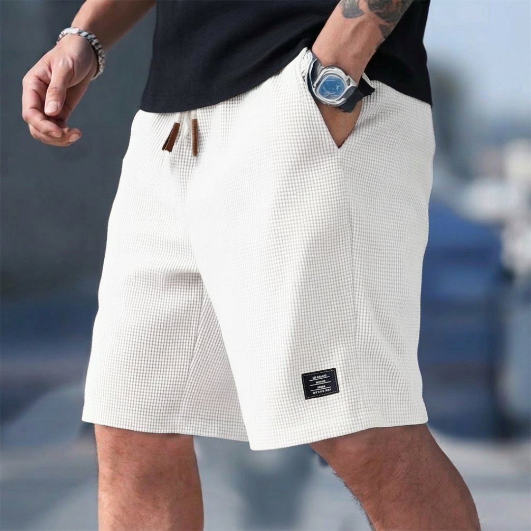Short de Bain Aaron | Homme, Taille Élastique, Motif Texturé Estival 8