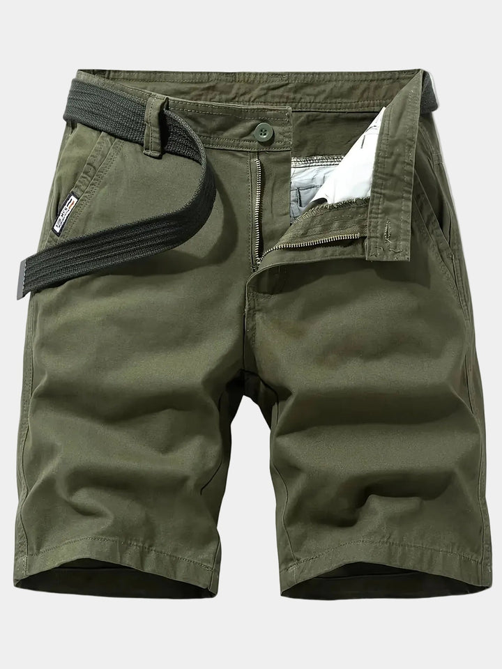 Short de Bain Léo | Poches Latérales & Coupe Droite en Coton 1
