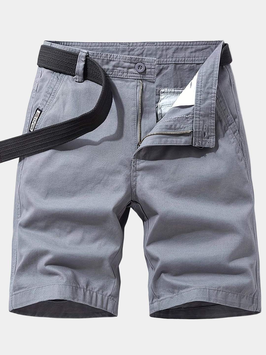 Short de Bain Léo | Poches Latérales & Coupe Droite en Coton 2