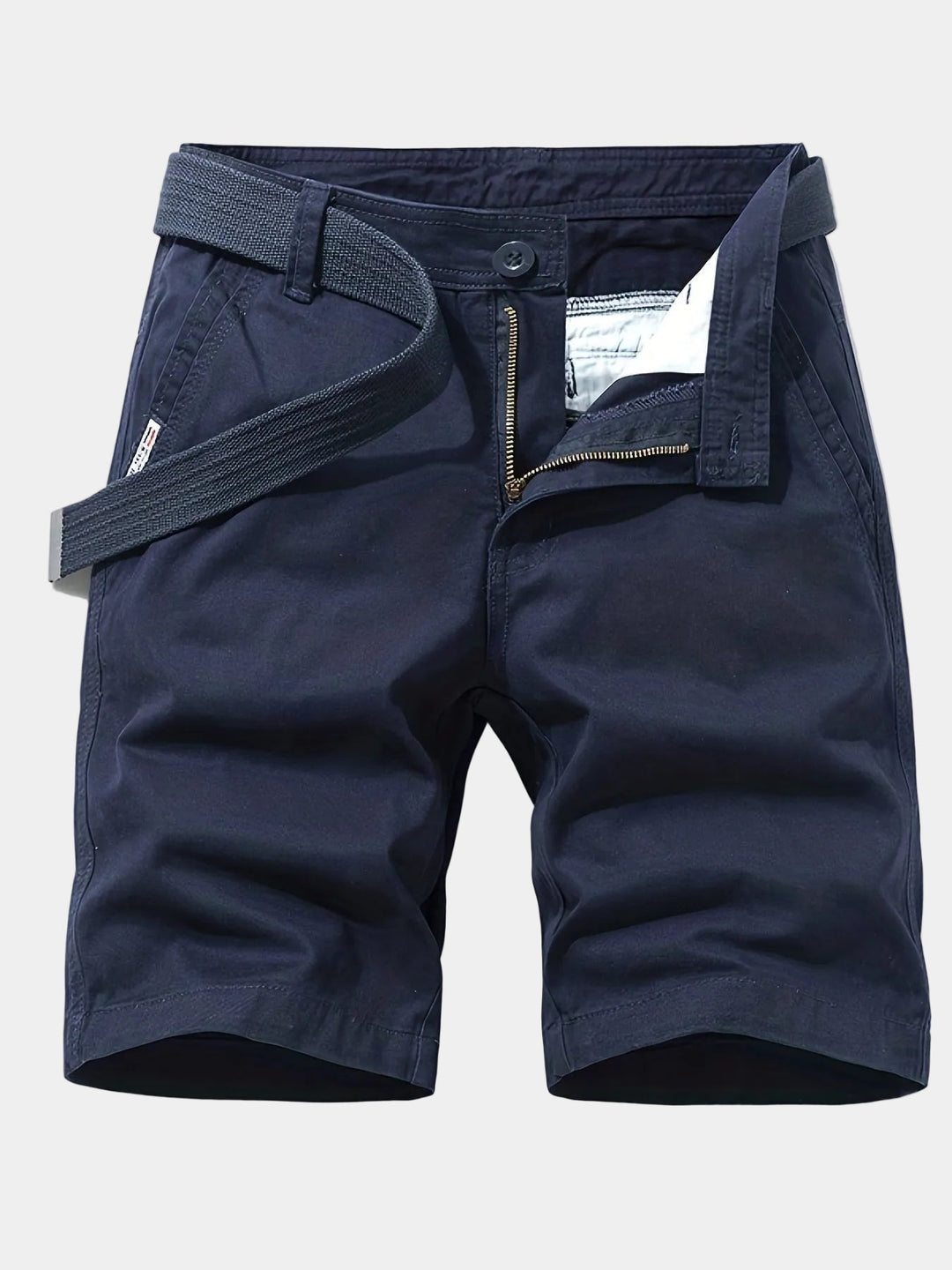 Short de Bain Léo | Poches Latérales & Coupe Droite en Coton 3