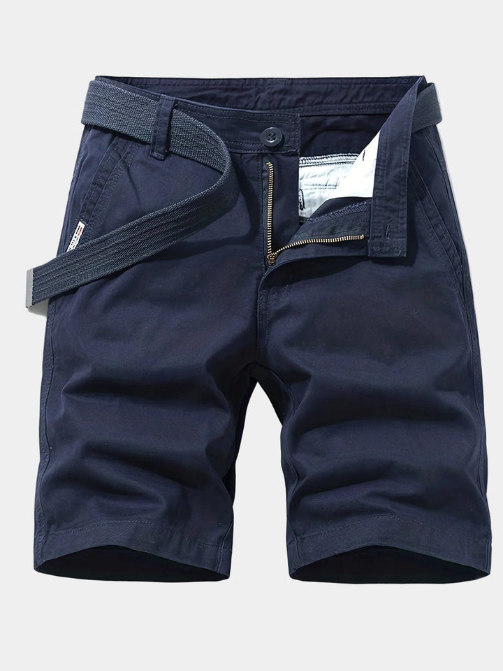 Short de Bain Léo | Poches Latérales & Coupe Droite en Coton 3