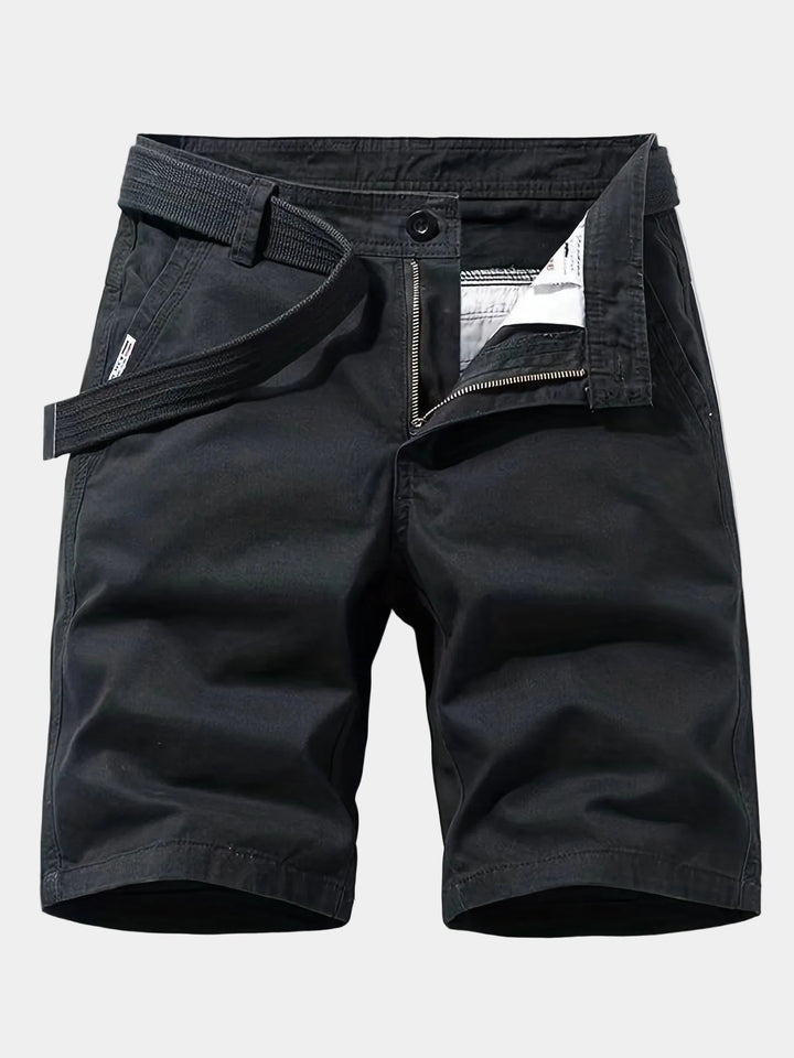 Short de Bain Léo | Poches Latérales & Coupe Droite en Coton 4