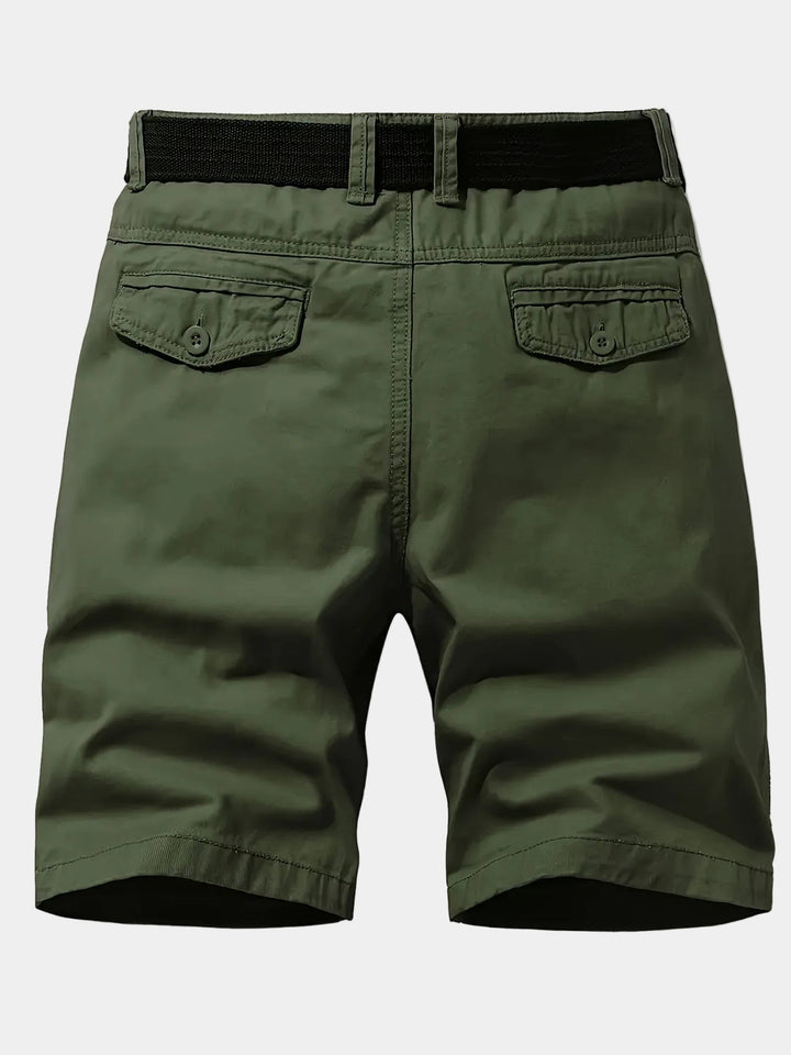 Short de Bain Léo | Poches Latérales & Coupe Droite en Coton 6