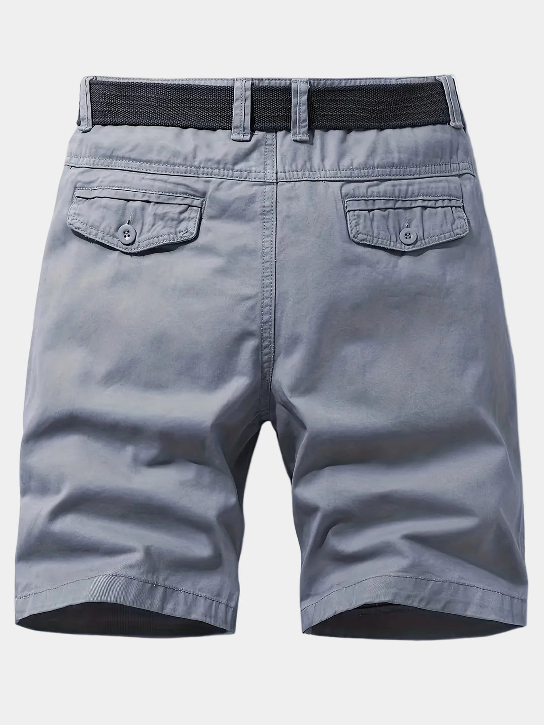 Short de Bain Léo | Poches Latérales & Coupe Droite en Coton 7