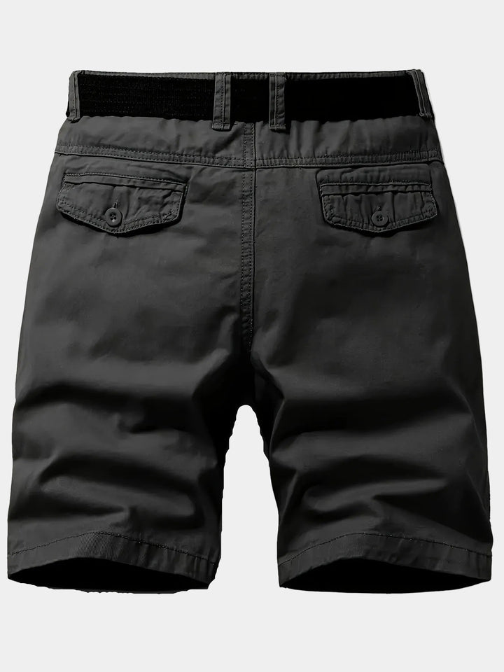 Short de Bain Léo | Poches Latérales & Coupe Droite en Coton 8