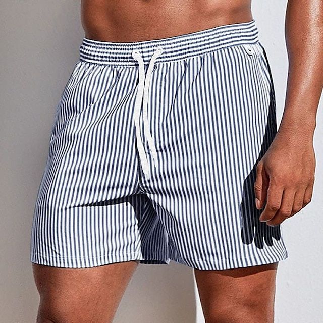 Short de Bain Marin Max | Rayures Élégantes & Confort Optimal pour Homme 5