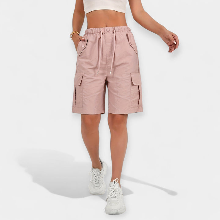 Shorts Cargo Sélina | Tissu Léger & Coupe Confortable 0