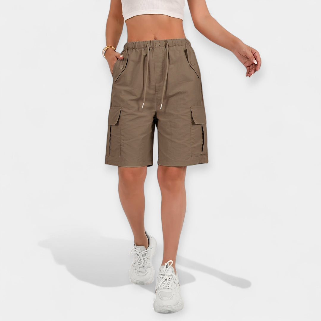 Shorts Cargo Sélina | Tissu Léger & Coupe Confortable 1