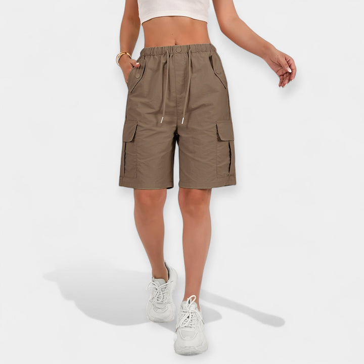 Shorts Cargo Sélina | Tissu Léger & Coupe Confortable 1
