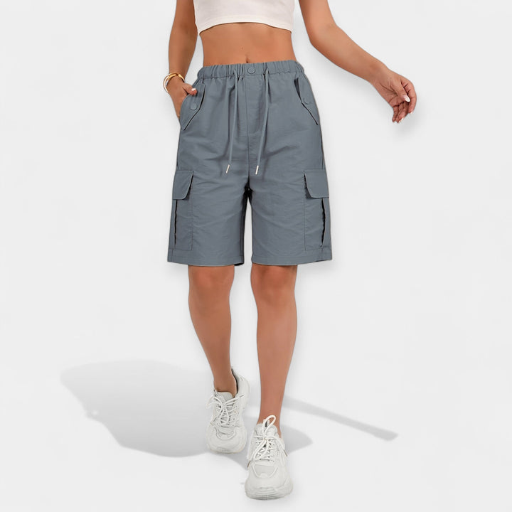 Shorts Cargo Sélina | Tissu Léger & Coupe Confortable 2