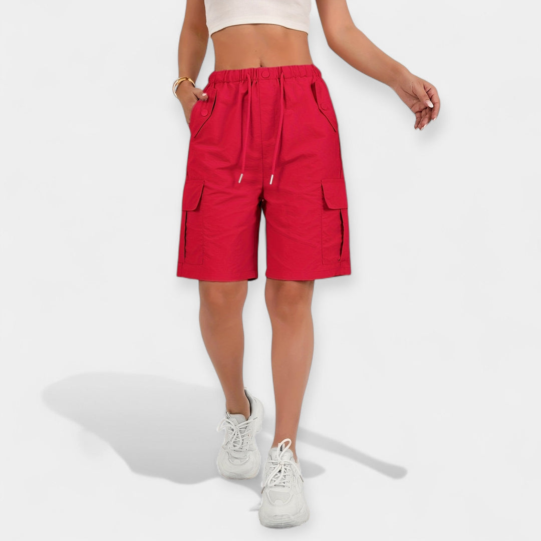 Shorts Cargo Sélina | Tissu Léger & Coupe Confortable 8