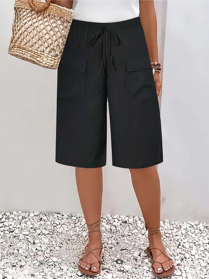 Shorts Détente Mira | Taille Élastique & Cordon Ajustable 0