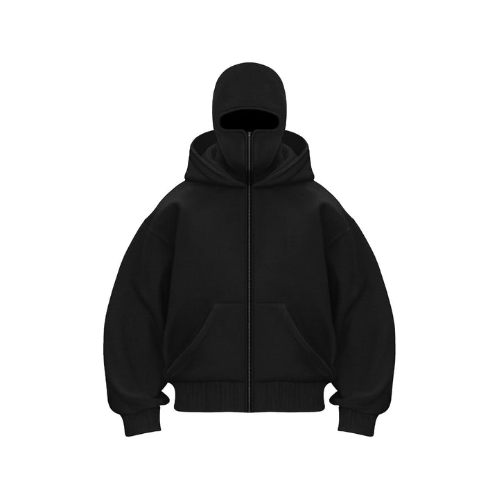 Sweat à Capuche Joep | Oversize en Coton & Polyester avec Masque Amovible 0