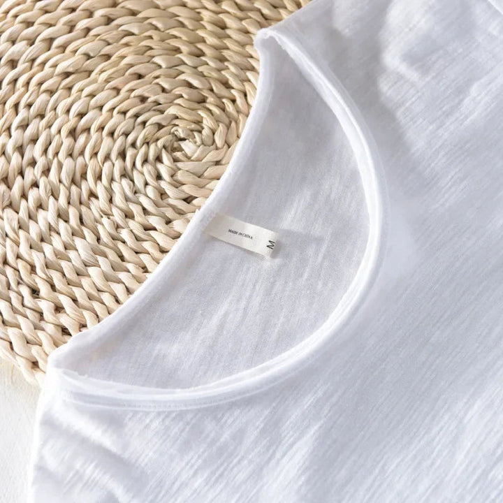 T-Shirt Slim Fit Léon | Coton Doux & Élégant, Idéal pour Hommes 1