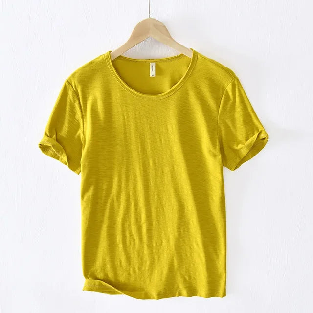 T-Shirt Slim Fit Léon | Coton Doux & Élégant, Idéal pour Hommes 12