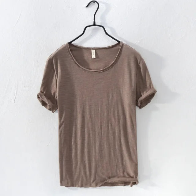 T-Shirt Slim Fit Léon | Coton Doux & Élégant, Idéal pour Hommes 6