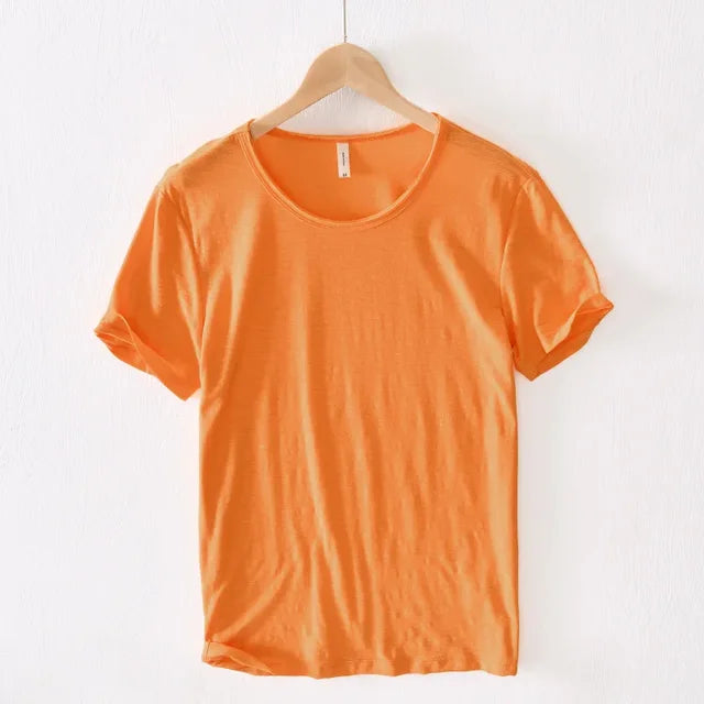 T-Shirt Slim Fit Léon | Coton Doux & Élégant, Idéal pour Hommes 8