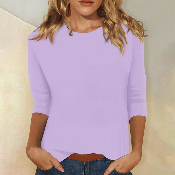 T-shirt long Femme | Col rond classique, manches longues 2
