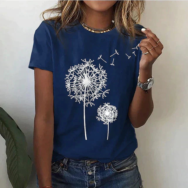 Tee Shirt Femme Manon | Col Rond, Manches Courtes, Design Minimaliste 4