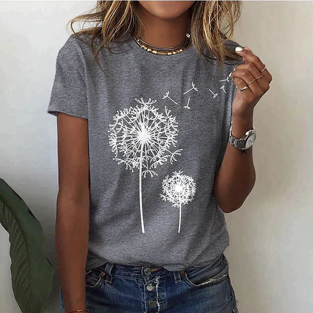 Tee Shirt Femme Manon | Col Rond, Manches Courtes, Design Minimaliste 5