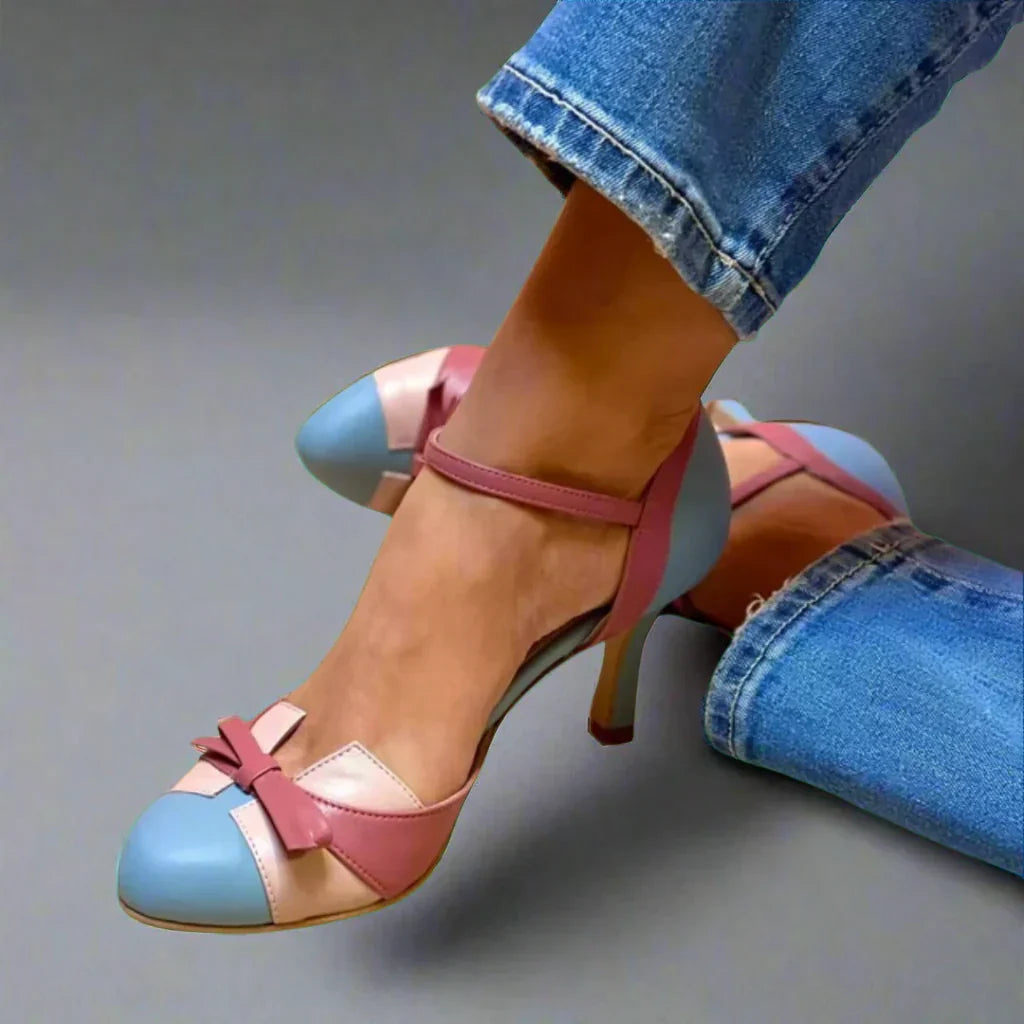 Escarpins Bicolores Manon Femme | Talons Chic, Confort Quotidien 0