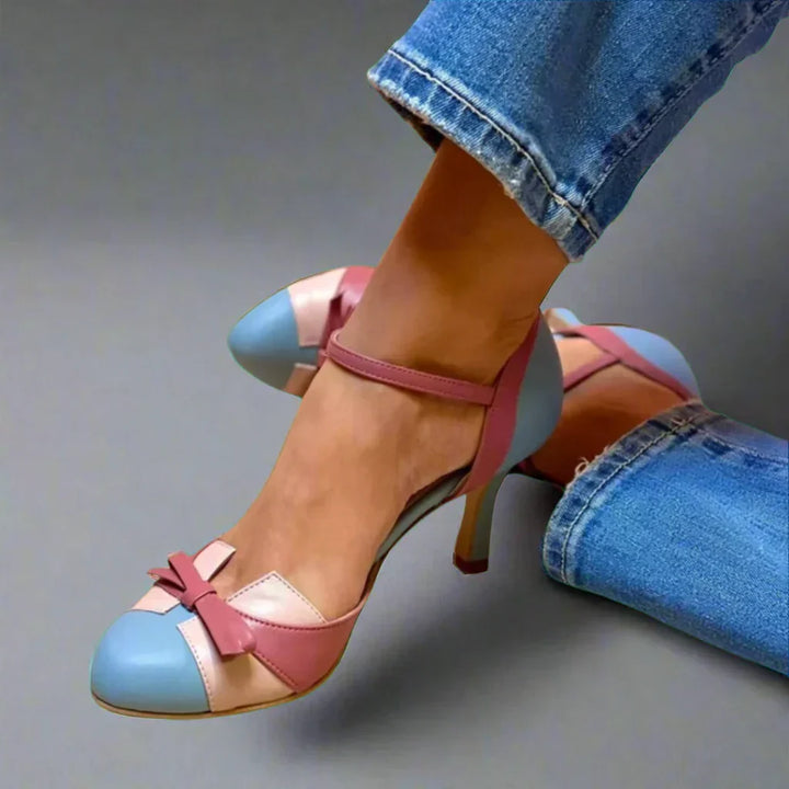 Escarpins Bicolores Manon Femme | Talons Chic, Confort Quotidien 0