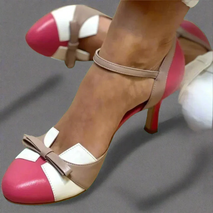 Escarpins Bicolores Manon Femme | Talons Chic, Confort Quotidien 1