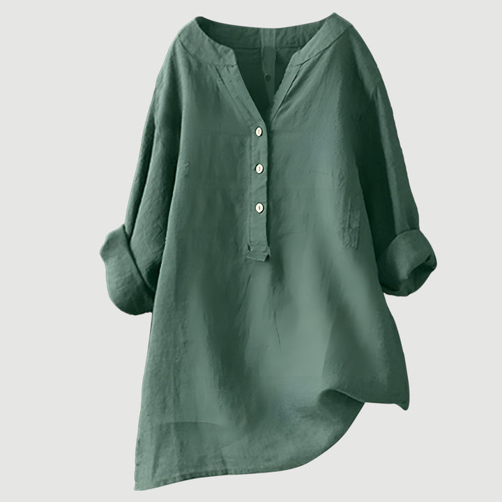 Top Lina en Lin Léger | Style Ample, Décontracté pour Femme 1