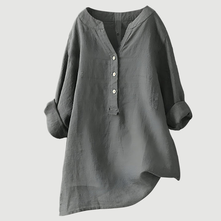 Top Lina en Lin Léger | Style Ample, Décontracté pour Femme 2