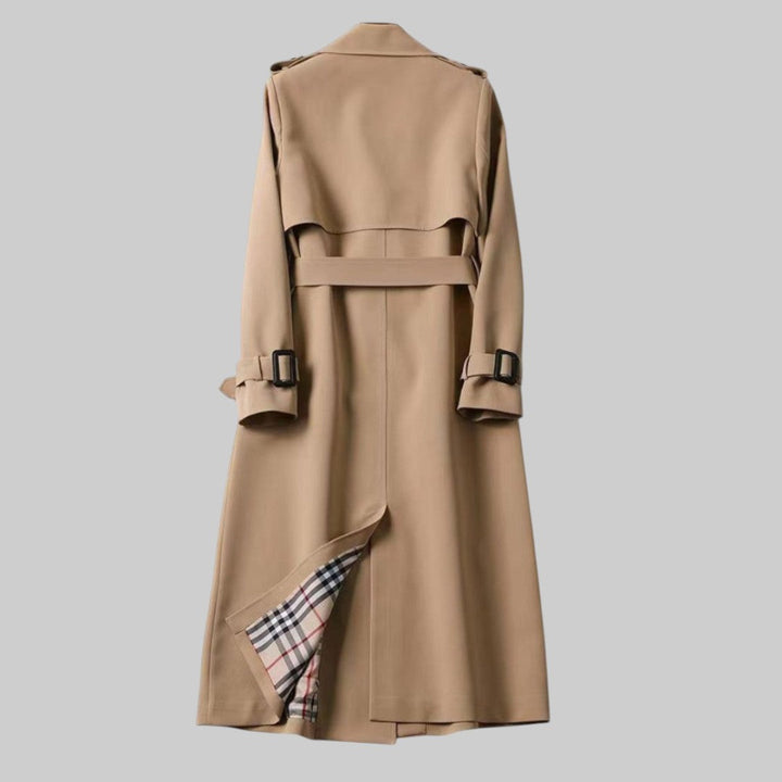 Trench Coat Maëva Femme | Beige, Double Boutonnage & Ceinture Ajustable 2
