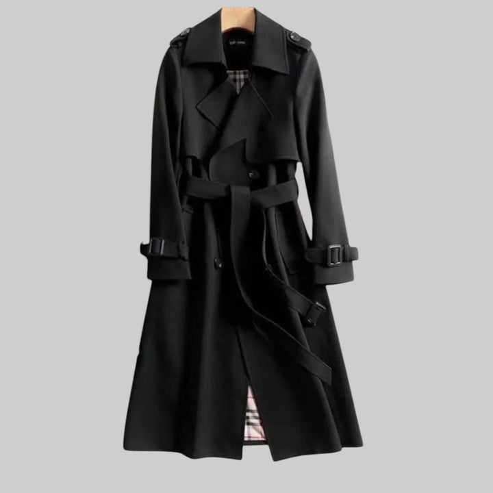 Trench Coat Maëva Femme | Beige, Double Boutonnage & Ceinture Ajustable 5