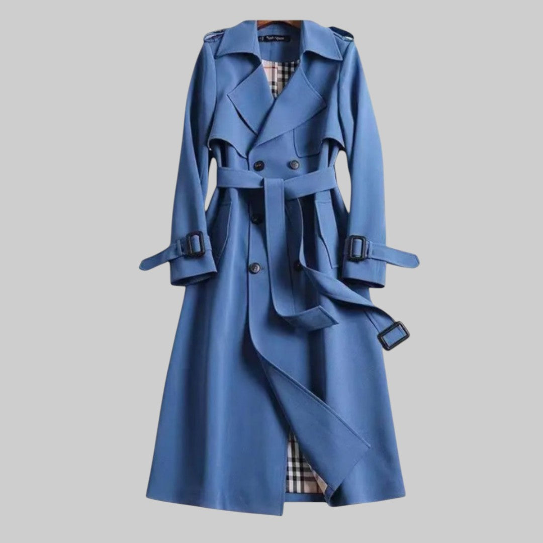 Trench Coat Maëva Femme | Beige, Double Boutonnage & Ceinture Ajustable 6