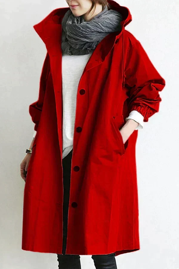 Imperméable Oversize Chloé | Déperlant, Capuche Femme 5