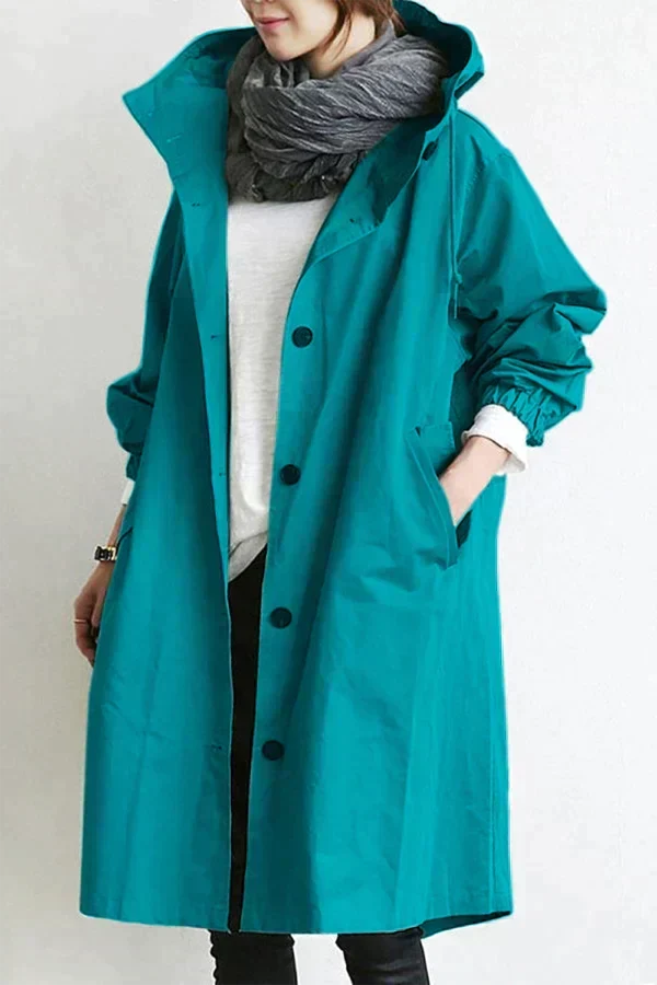 Imperméable Oversize Chloé | Déperlant, Capuche Femme 6