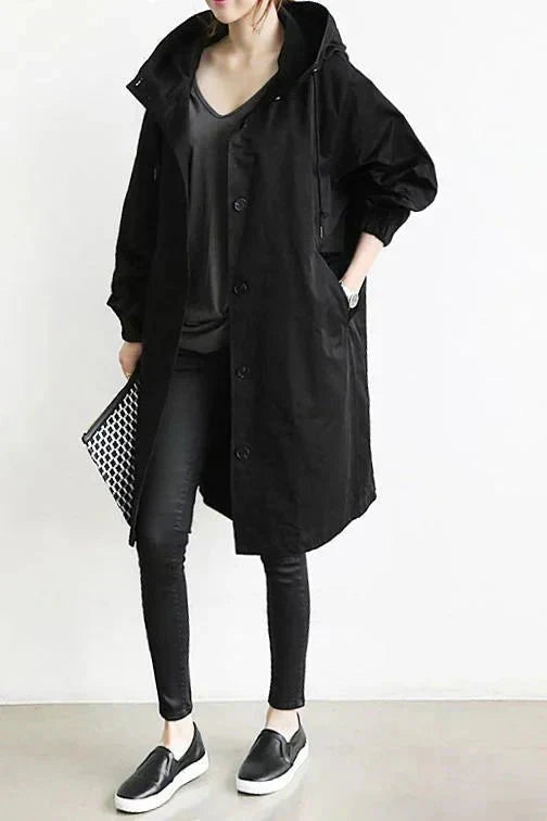 Imperméable Oversize Chloé | Déperlant, Capuche Femme 1