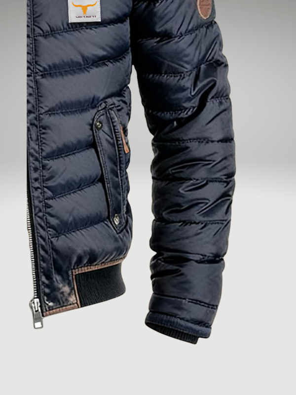 Veste Celvian | Coupe Ample, Col Montant, Mi-Saison Urbain pour Homme 2