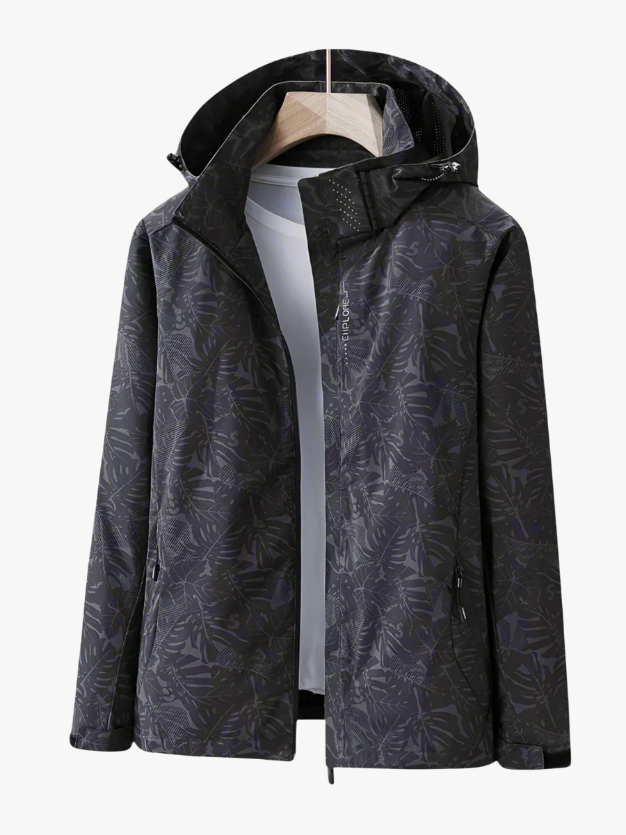 Veste d'été Moreau Lyon | Tissu léger & motif feuillage féminin 1
