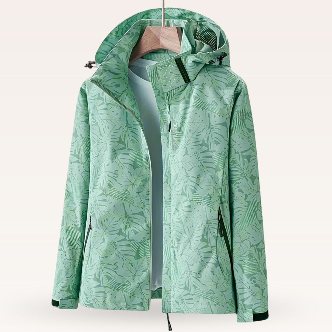 Veste d'été Moreau Lyon | Tissu léger & motif feuillage féminin 2