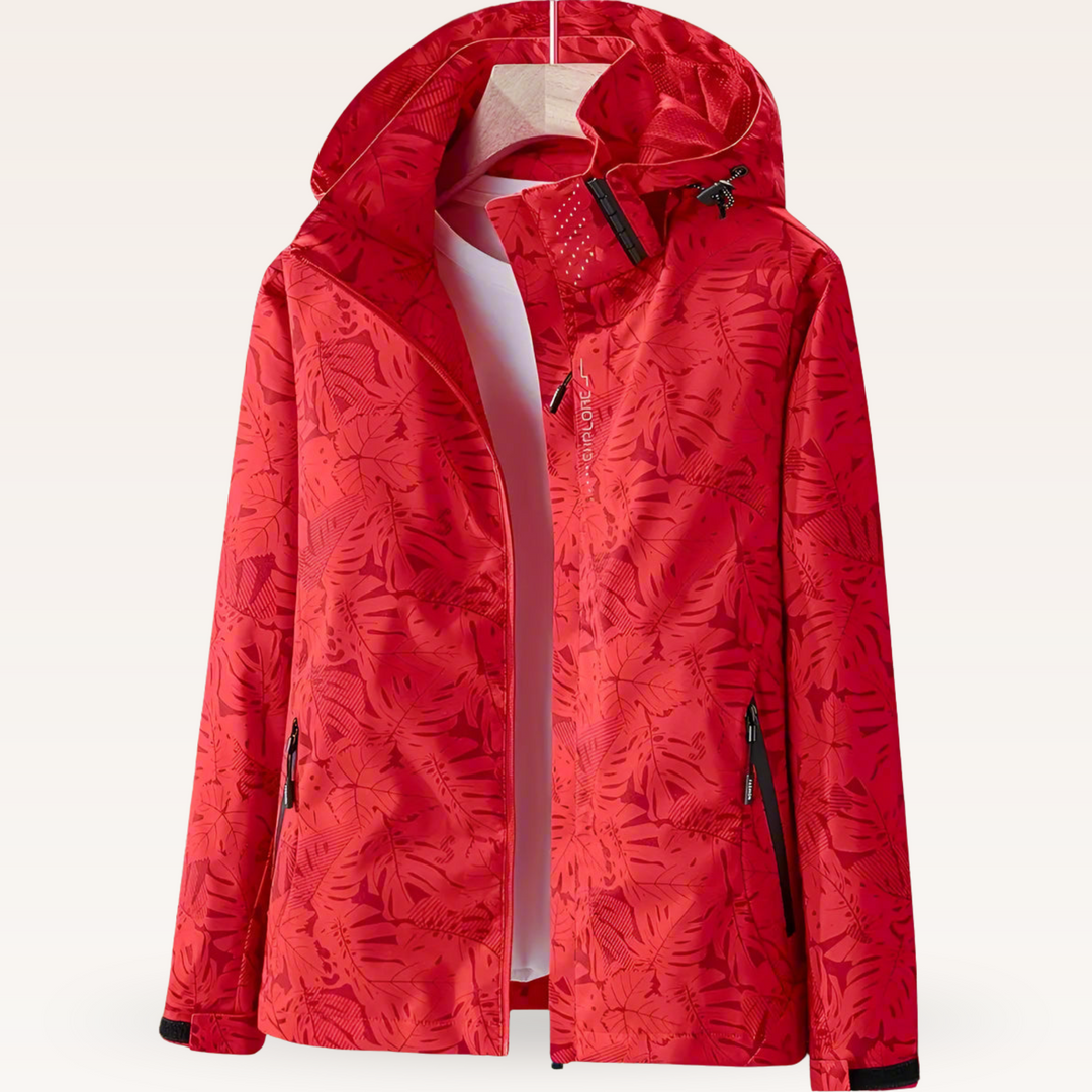 Veste d'été Moreau Lyon | Tissu léger & motif feuillage féminin 5