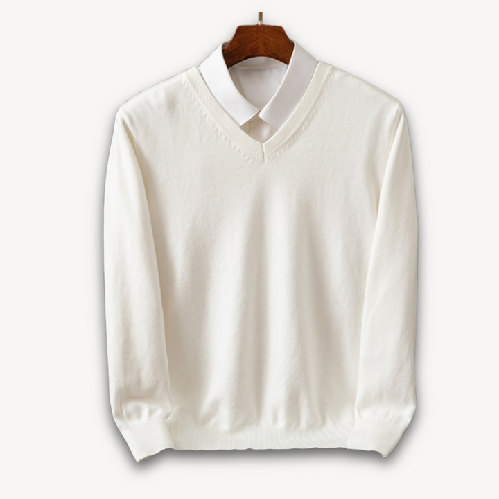 Pull en Cachemire Théo Homme | Doux, Chaud et Raffiné 8