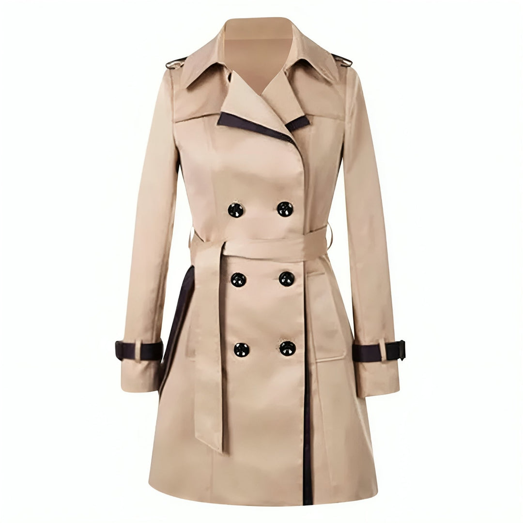 Trench Emma Femme Ceinturé | Double Boutonnage, Coupe Intemporelle 3