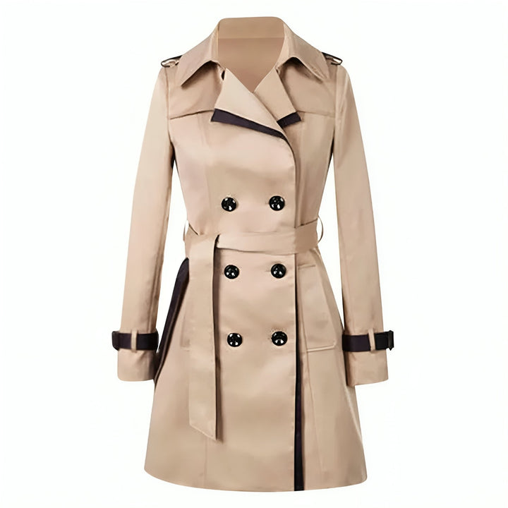 Trench Emma Femme Ceinturé | Double Boutonnage, Coupe Intemporelle 3
