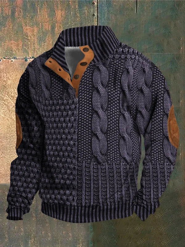 Pullover en Tricot à Motif Antoine Homme | Chaud et Unique 8