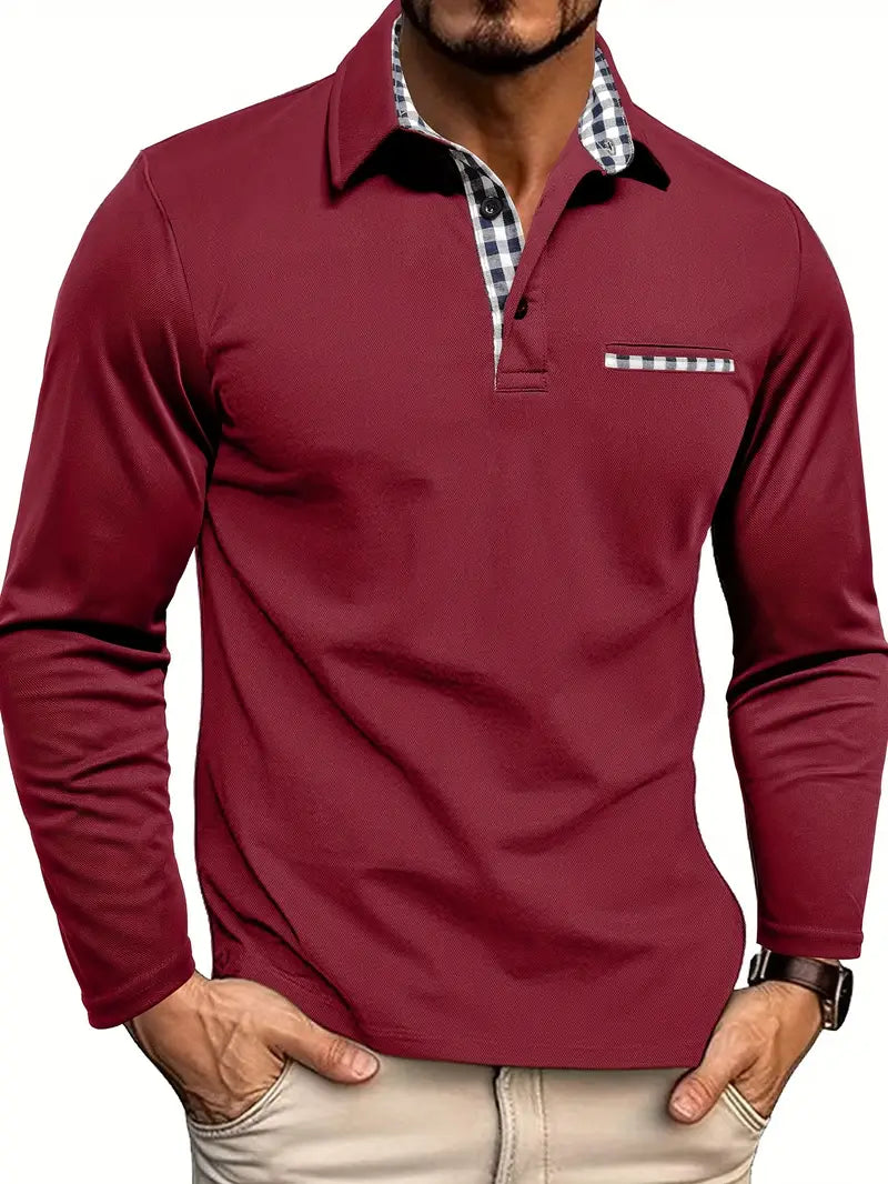 Chemise Raffinée Enzo | Manches Longues, Allure Soignée pour Homme 1