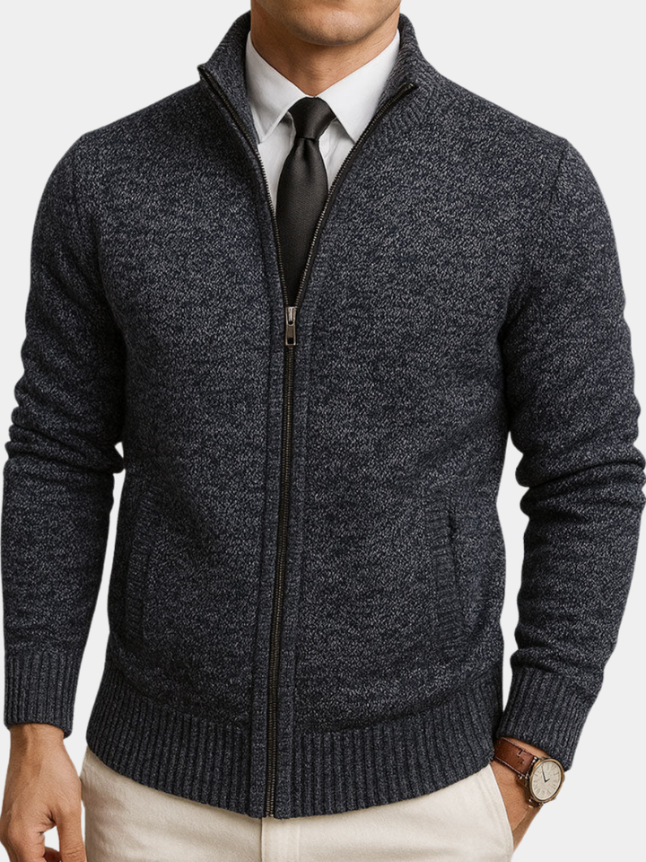 Cardigan en Laine Hugo | Homme, Coupe Sur Mesure, Mérinos 0