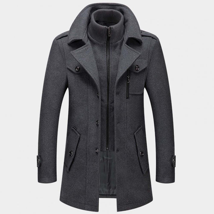 Veste d'Hiver Nicolas | Homme, Chaude, Coupe Intemporelle 1