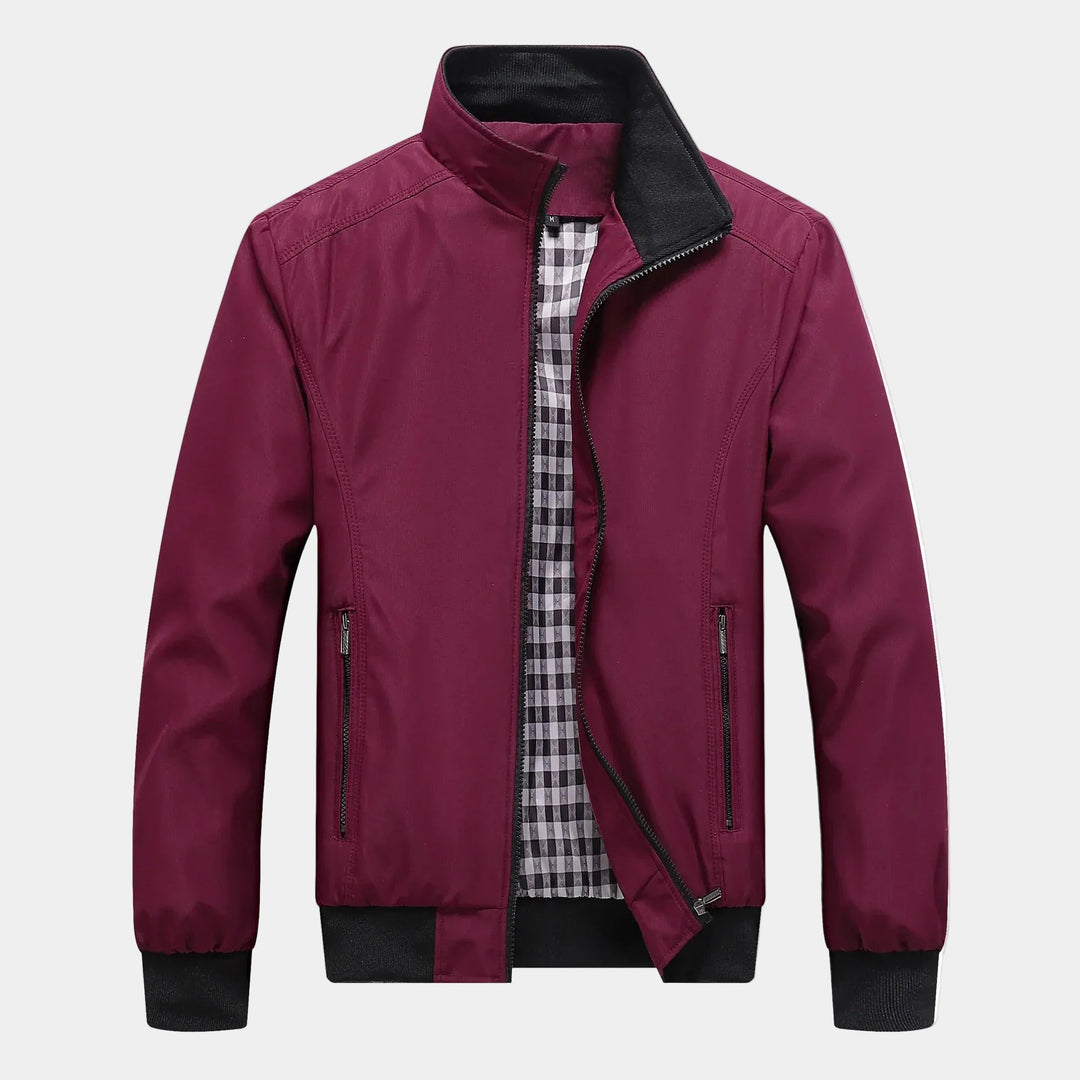 Blouson Zippé Sacha | Col Montant et Poches pour Homme 1
